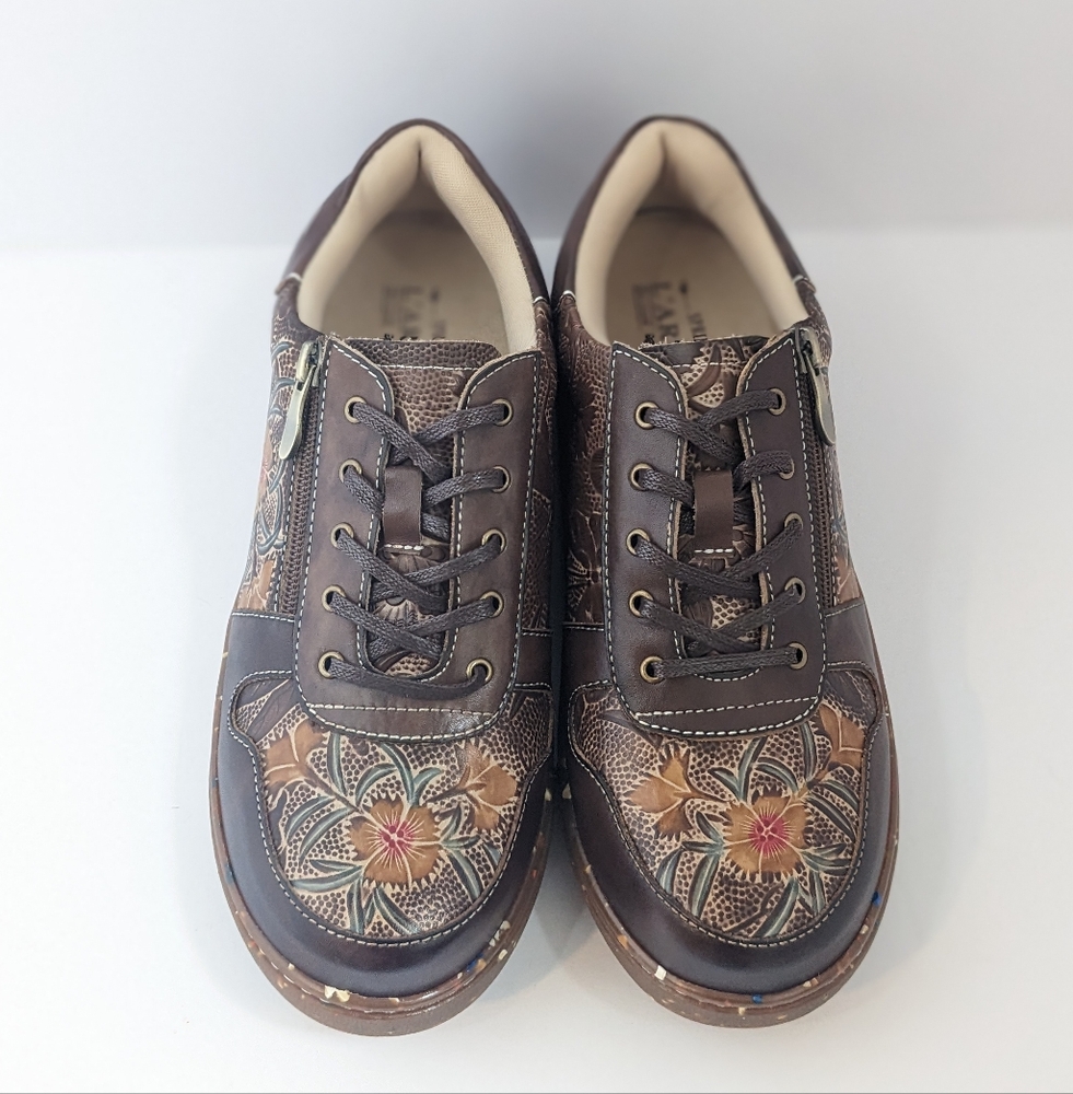 NWOT Spring Step L ' Artiste Leather Sneakers - Picture 6 of 16